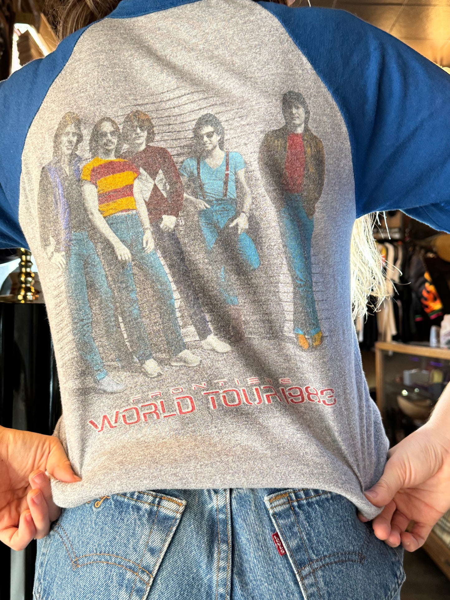 1983 Journey Frontier World Tour T-Shirt