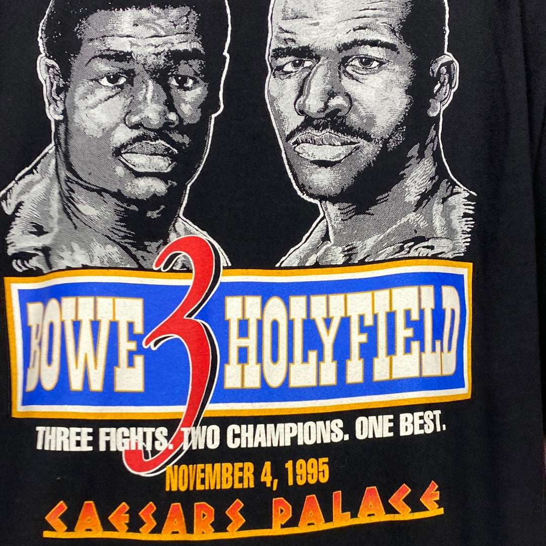 Vintage NOS Holyfield Vs Bowe T-Shirt
