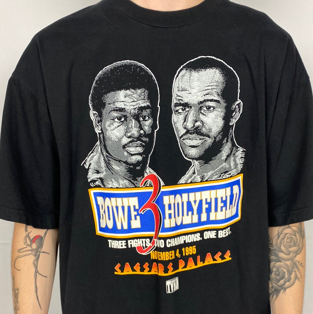 Vintage NOS Holyfield Vs Bowe T-Shirt