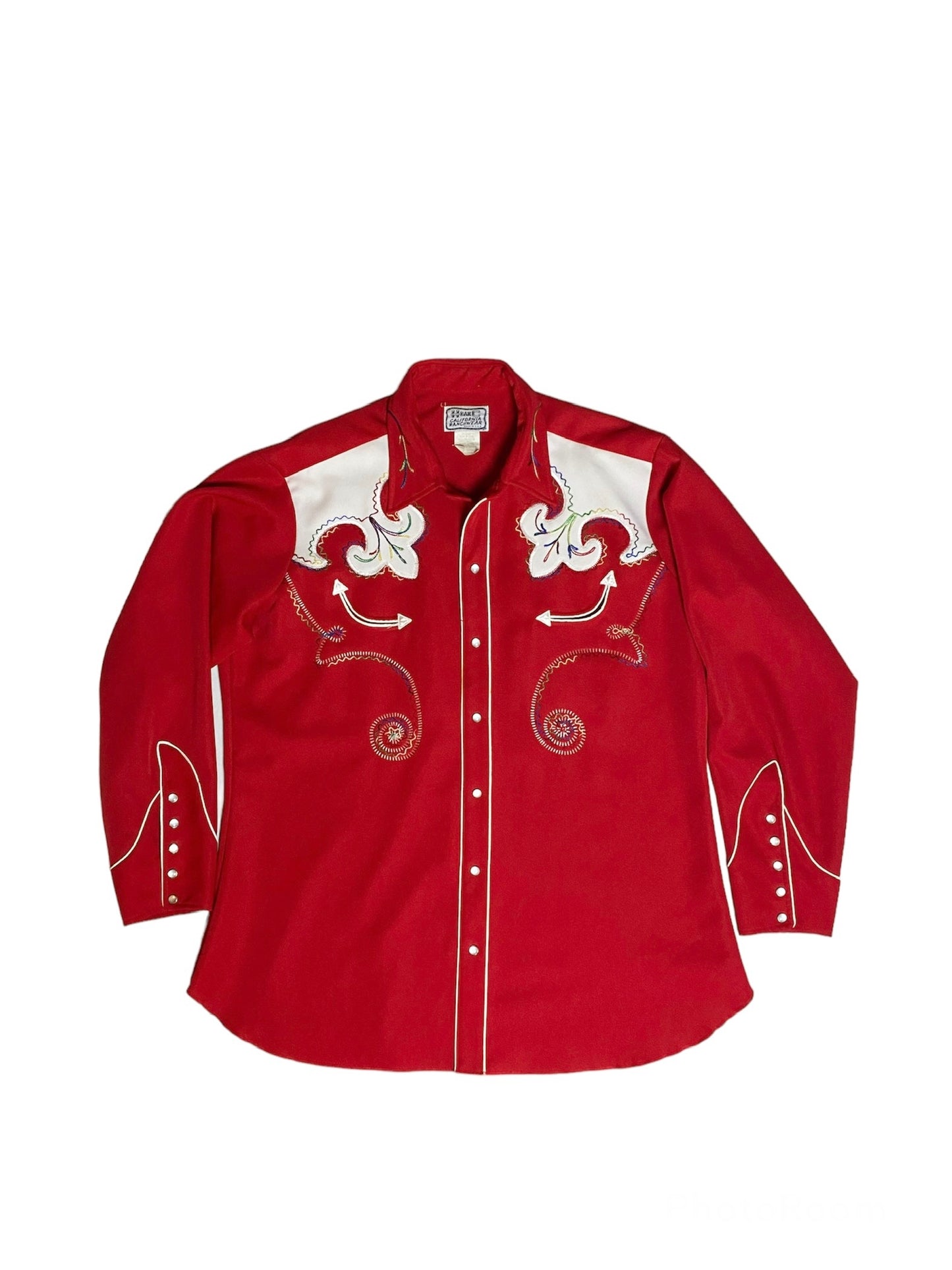 1960’s H Bar C Red Western Shirt