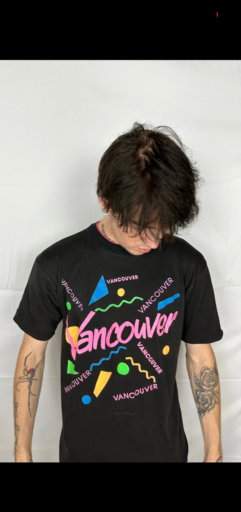 Vintage 1980’s Vancouver Neon T-Shirt