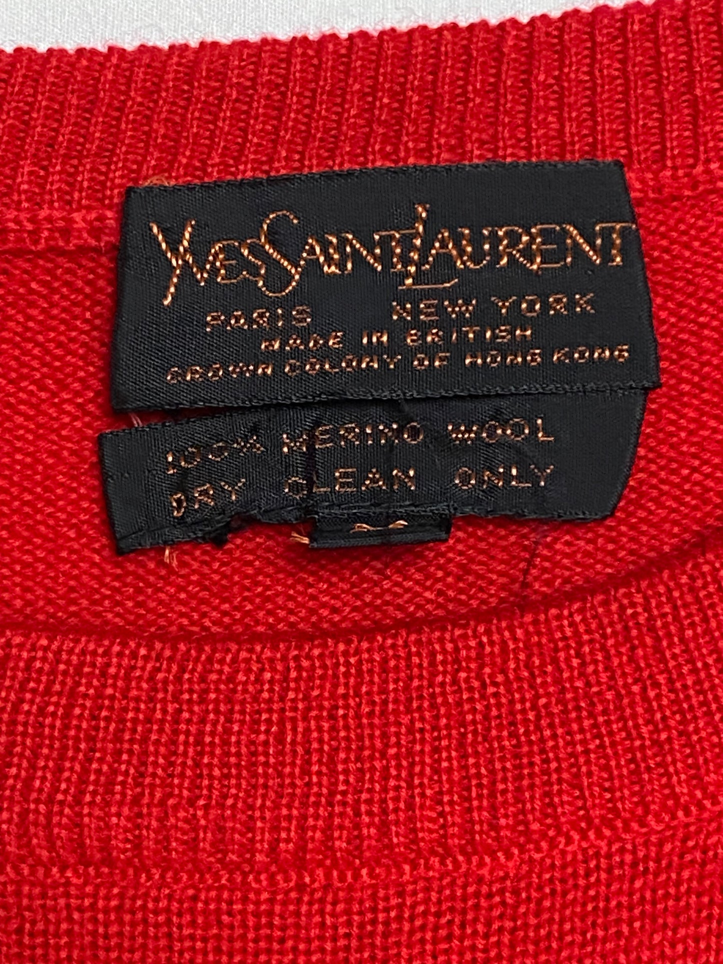 Vintage Yves Saint Laurent Sweater