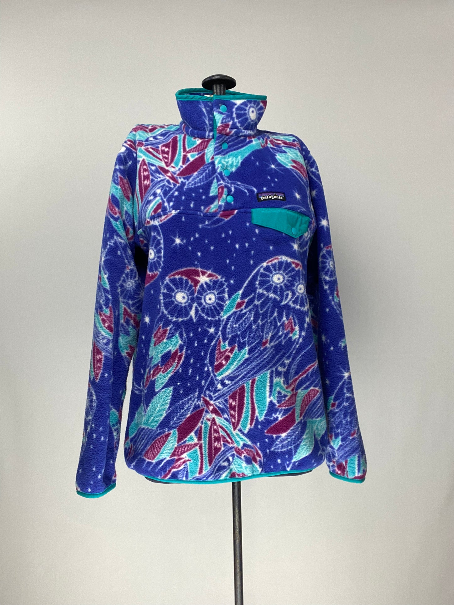 Patagonia Owl Print Women’s Synchilla