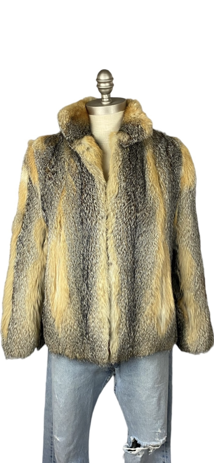 Vintage Arctic & Red Fox Fur