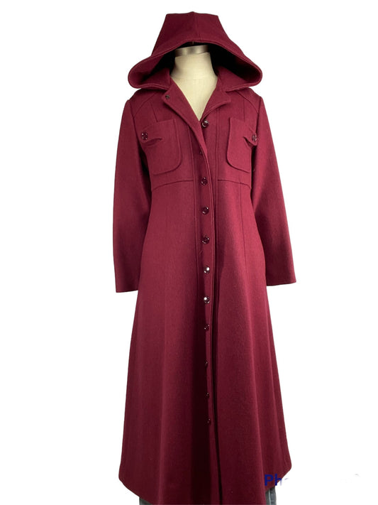 1960’s Hooded Wool Coat
