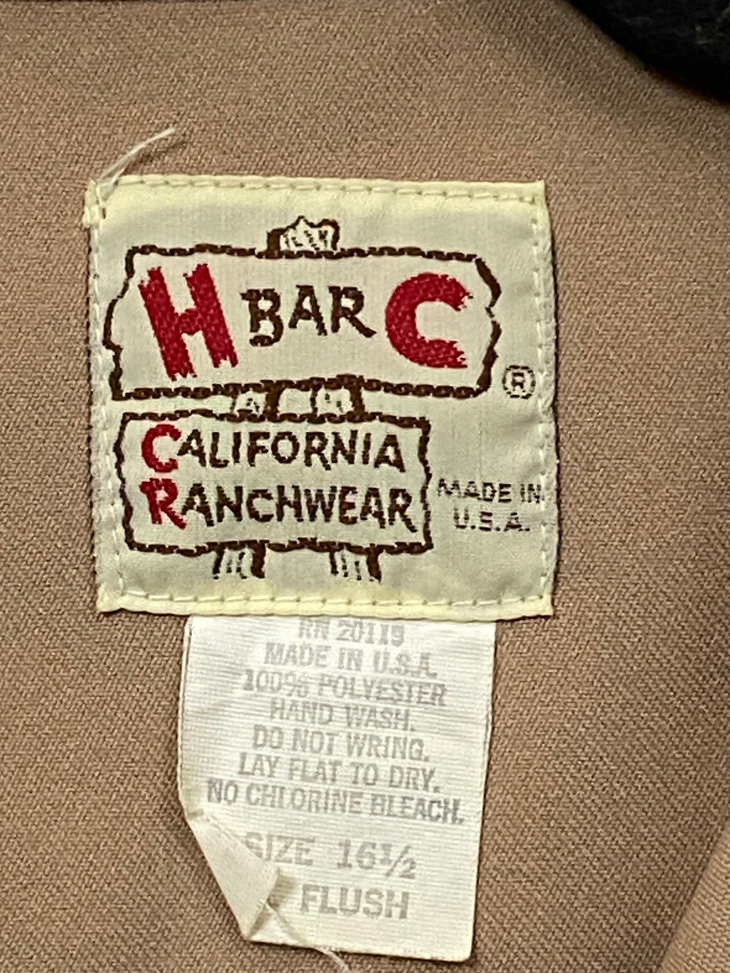 1950-60’s H Bar C Western Shirt
