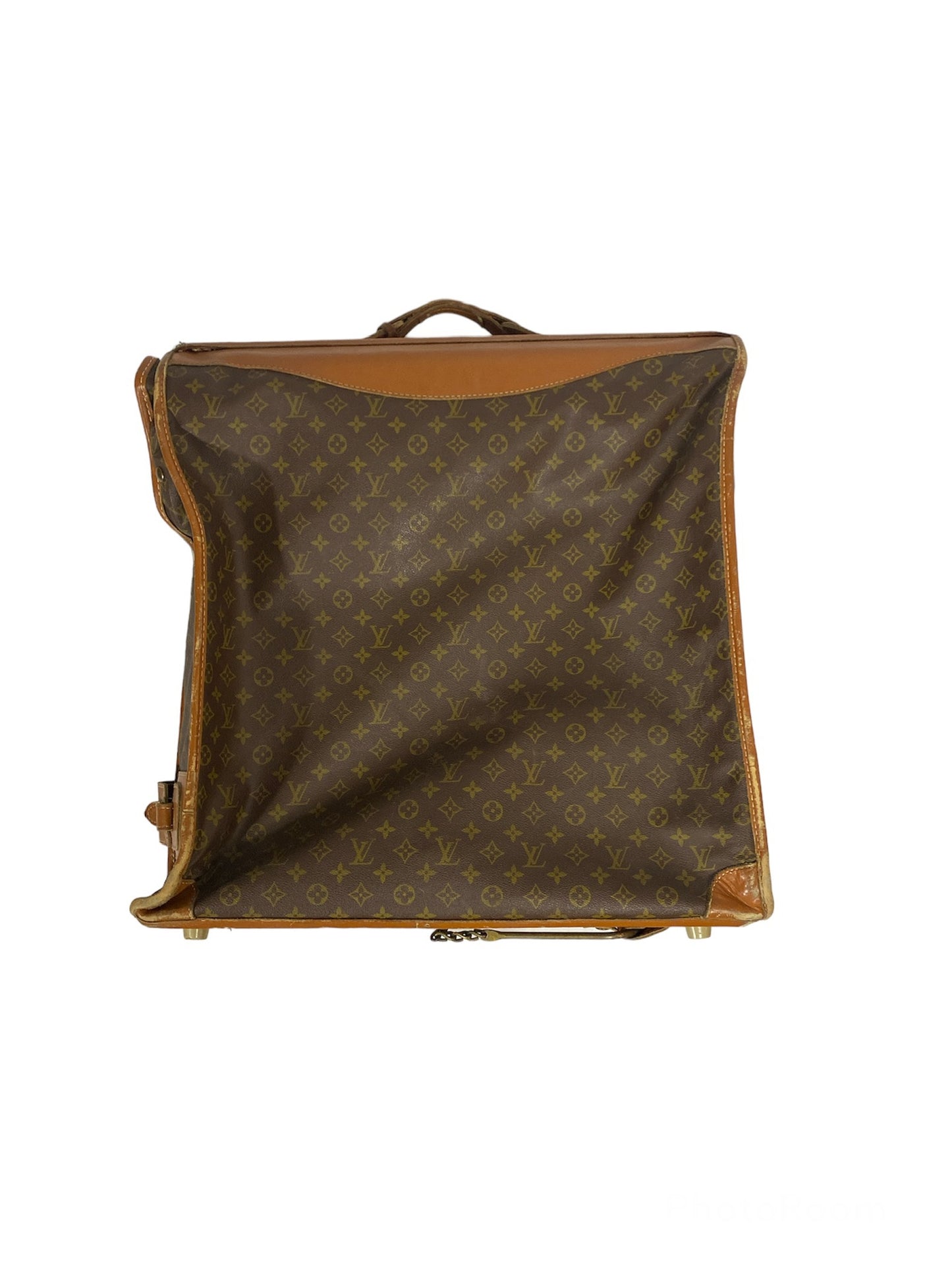 1940’s Louis Vuitton Leather Garment Bag