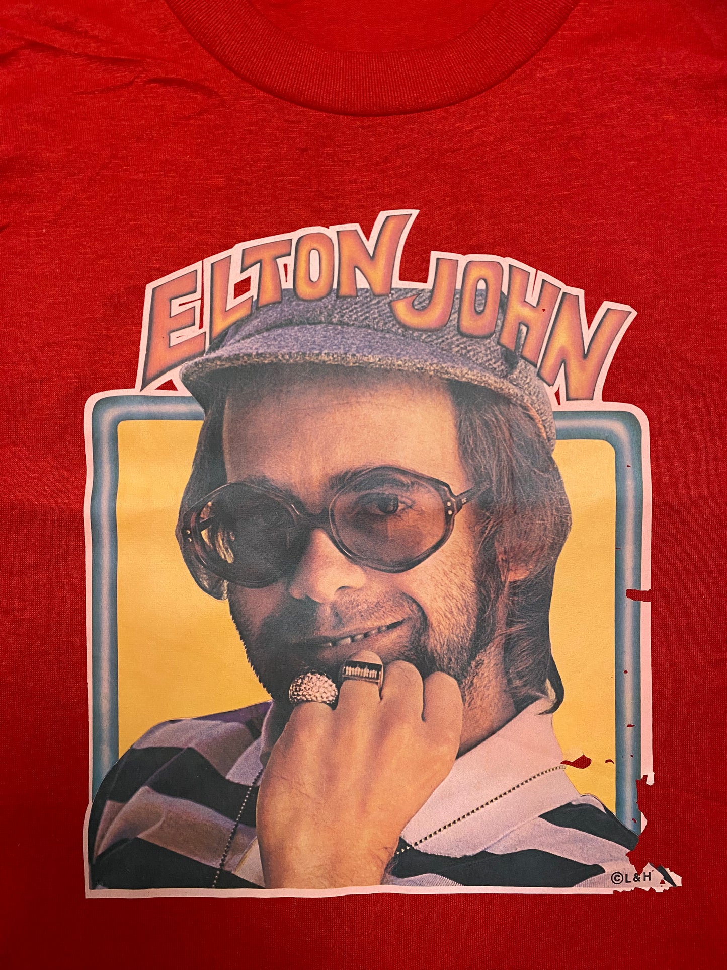 1970’s Elton John Sleeveless T-Shirt