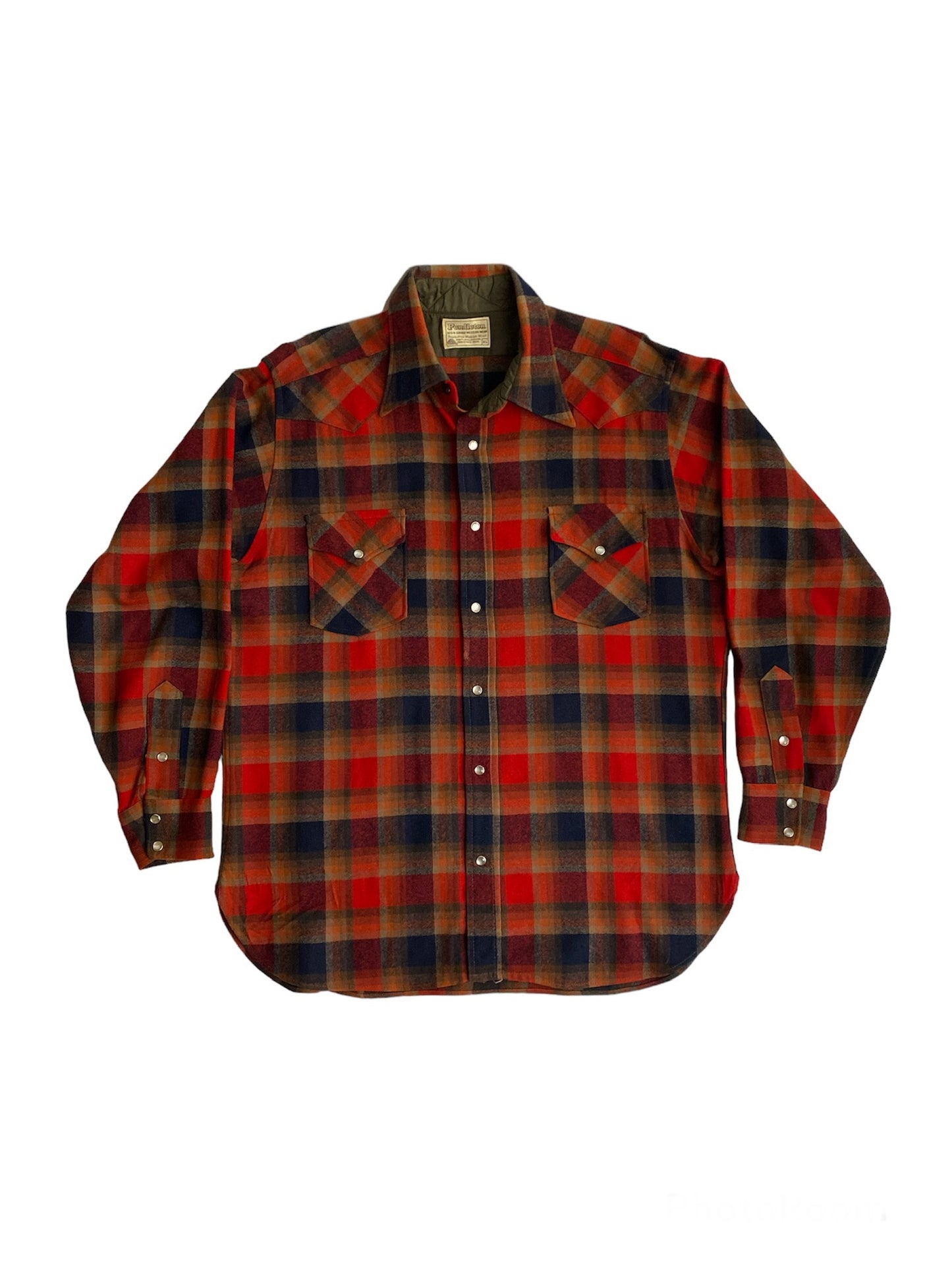 1950s Pendleton Western Wear Pearl Snap Shirt