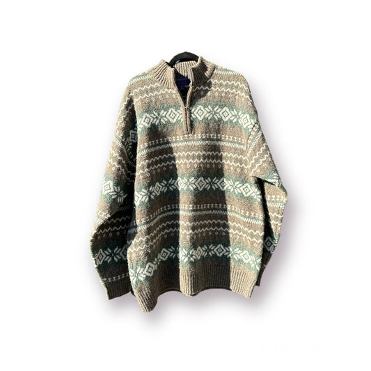Pendleton Wool Quarter Zip Sweater